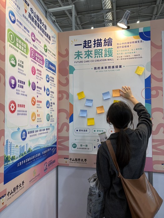 中山醫大攤位_留言板圖片